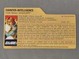 GI JOE Filecards