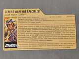 GI JOE Filecards